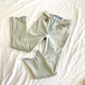 Rag & Bone High Rise Ankle Flair Denim Jeans